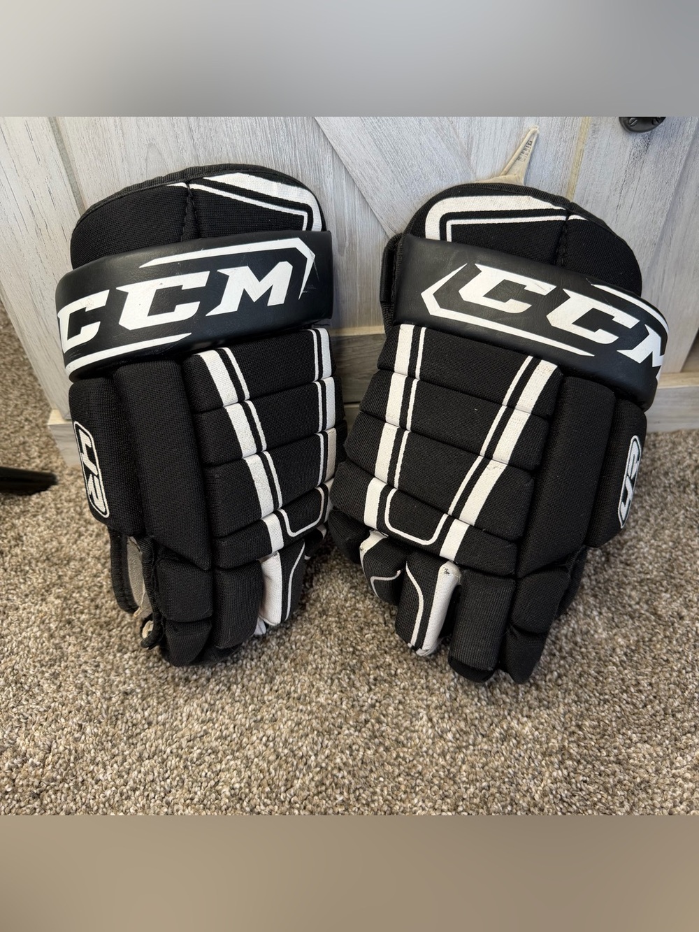 Senior CCM Tacks 4R Pro 3 Hockey Gloves 13” (Cost $214 New)